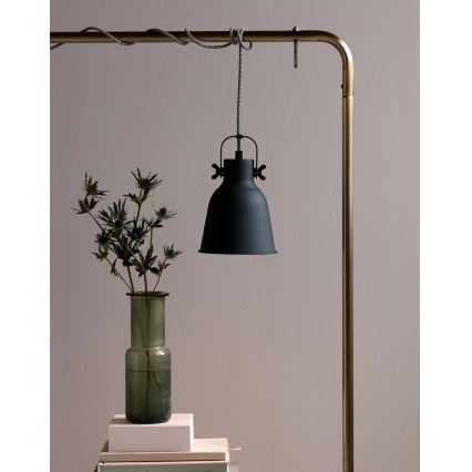 Nordlux - Pakabinamas sietynas ADRIAN 1xE27/25W/230V diametras 16 cm antracitas