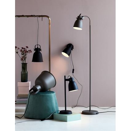 Nordlux - Pakabinamas sietynas ADRIAN 1xE27/25W/230V diametras 16 cm antracitas