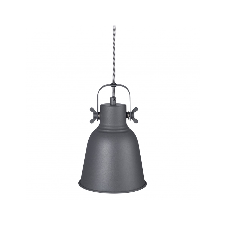 Nordlux - Pakabinamas sietynas ADRIAN 1xE27/25W/230V diametras 16 cm antracitas