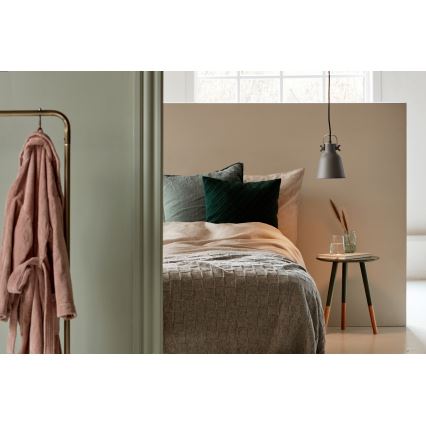 Nordlux - Pakabinamas sietynas ADRIAN 1xE27/25W/230V diametras 16 cm pilka