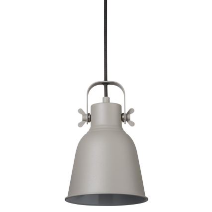 Nordlux - Pakabinamas sietynas ADRIAN 1xE27/25W/230V diametras 16 cm pilka