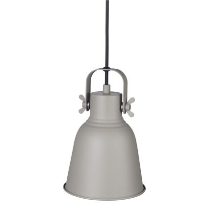 Nordlux - Pakabinamas sietynas ADRIAN 1xE27/25W/230V diametras 16 cm pilka