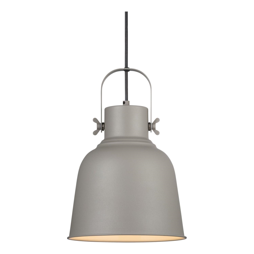 Nordlux - Pakabinamas sietynas ADRIAN 1xE27/25W/230V diametras 25 cm pilka