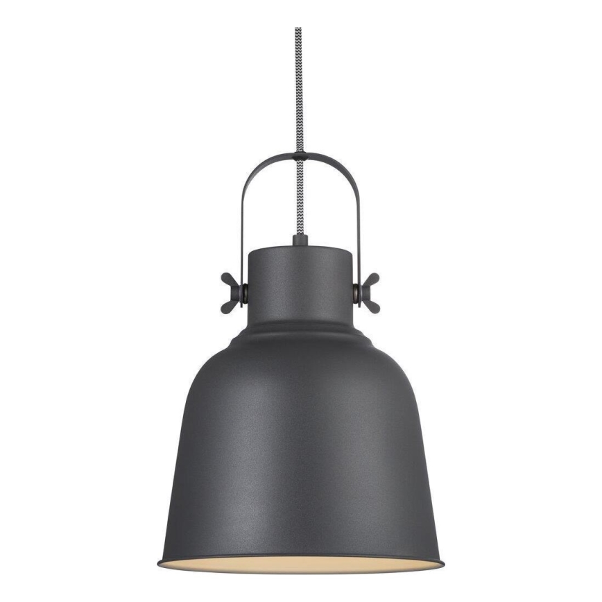 Nordlux - Pakabinamas sietynas ADRIAN 1xE27/40W/230V diametras 25 cm antracitas