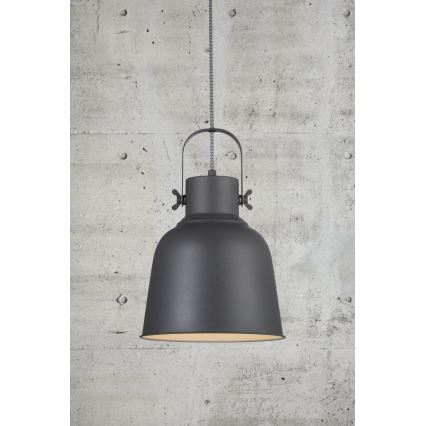 Nordlux - Pakabinamas sietynas ADRIAN 1xE27/40W/230V diametras 25 cm antracitas