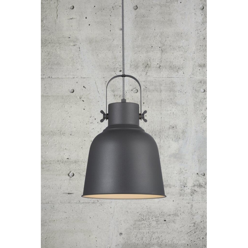Nordlux - Pakabinamas sietynas ADRIAN 1xE27/40W/230V diametras 25 cm antracitas