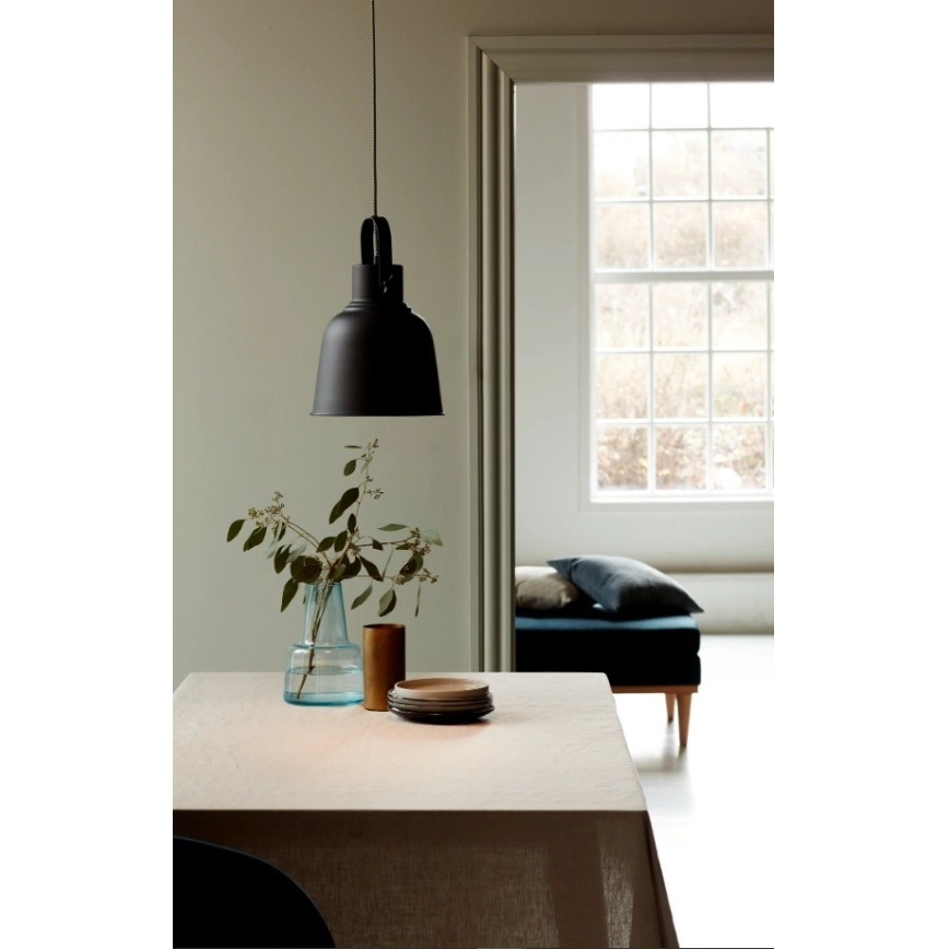 Nordlux - Pakabinamas sietynas ADRIAN 1xE27/40W/230V diametras 25 cm antracitas