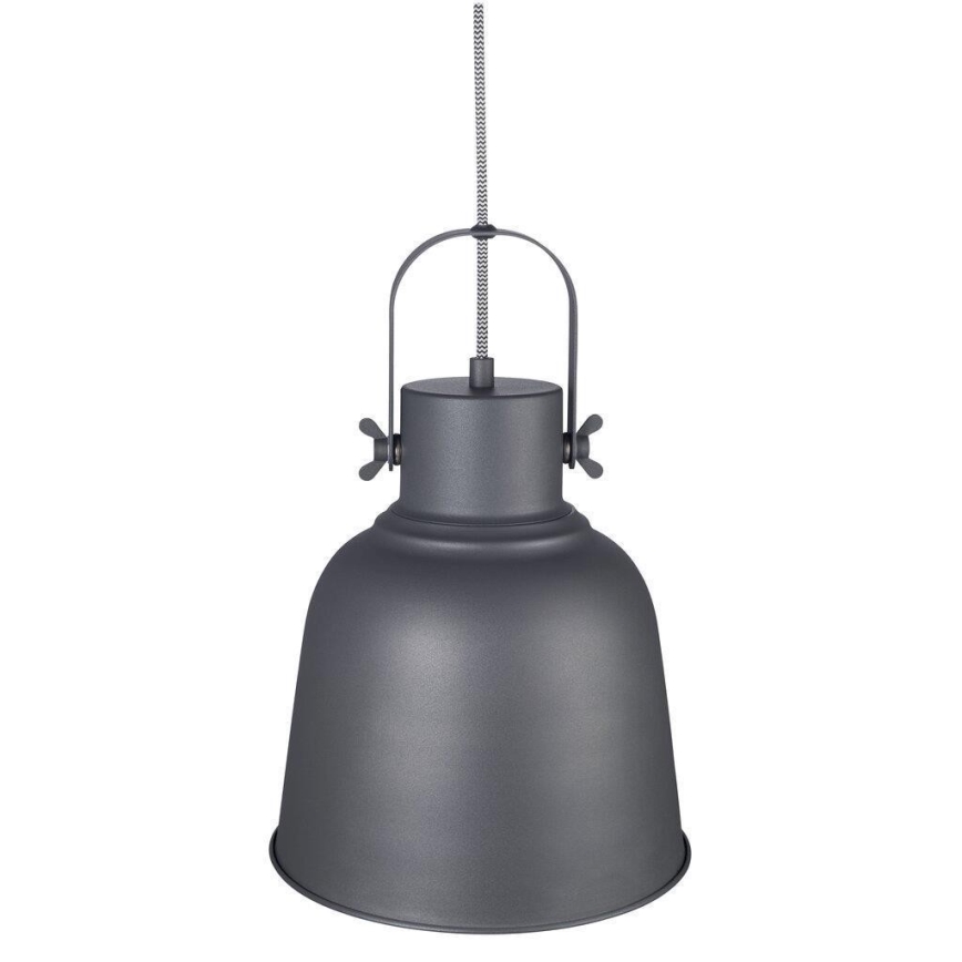 Nordlux - Pakabinamas sietynas ADRIAN 1xE27/40W/230V diametras 25 cm antracitas