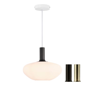 Nordlux - Pakabinamas sietynas ALTON 1xE27/60W/230V balta/juoda/žalvaris