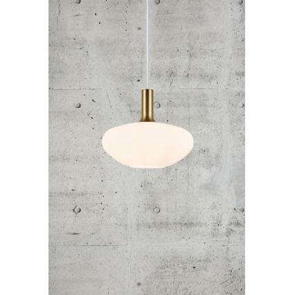Nordlux - Pakabinamas sietynas ALTON 1xE27/60W/230V balta/juoda/žalvaris