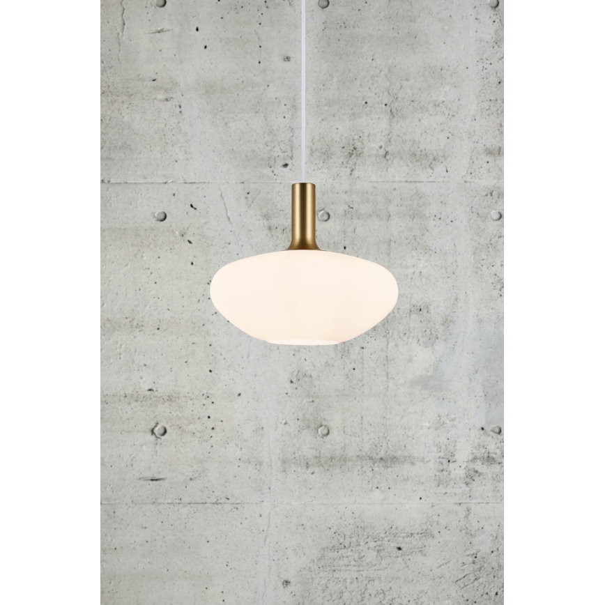 Nordlux - Pakabinamas sietynas ALTON 1xE27/60W/230V balta/juoda/žalvaris