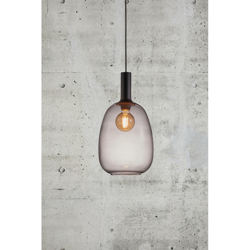 Nordlux - Pakabinamas sietynas ALTON 1xE27/60W/230V juoda