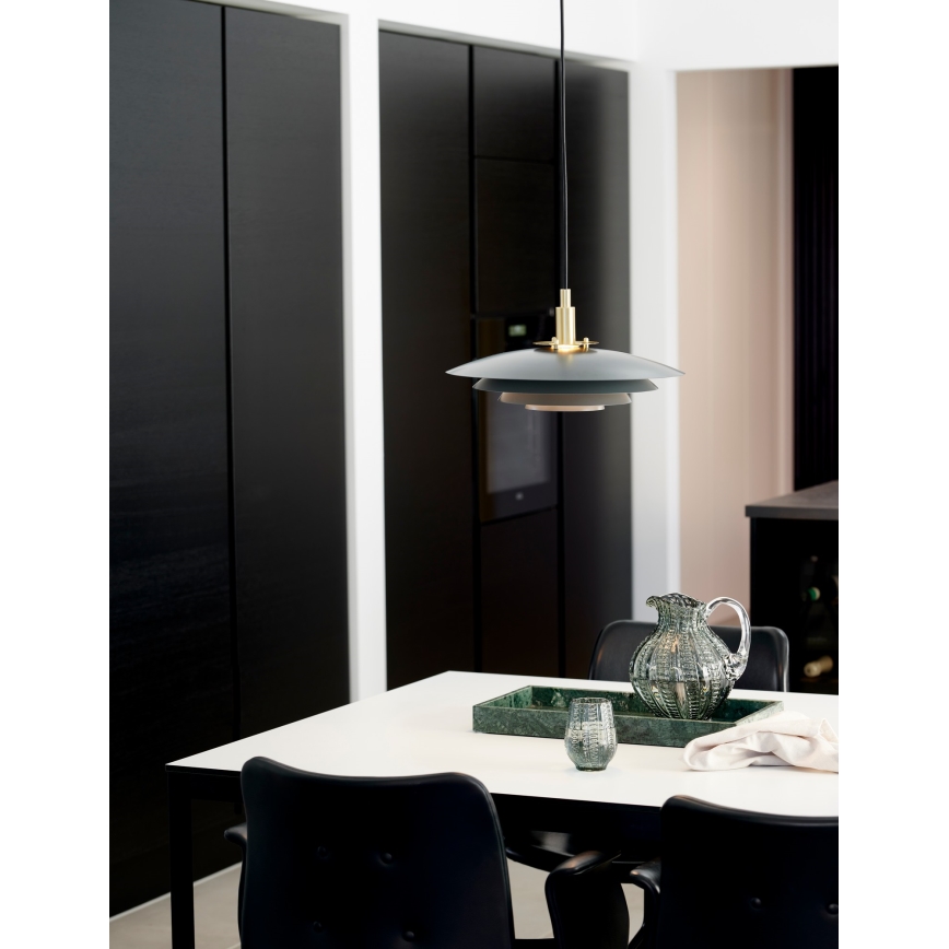 Nordlux - Pakabinamas sietynas BRETAGNE 1xG9/25W/230V antracitas