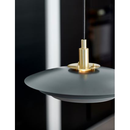 Nordlux - Pakabinamas sietynas BRETAGNE 1xG9/25W/230V antracitas