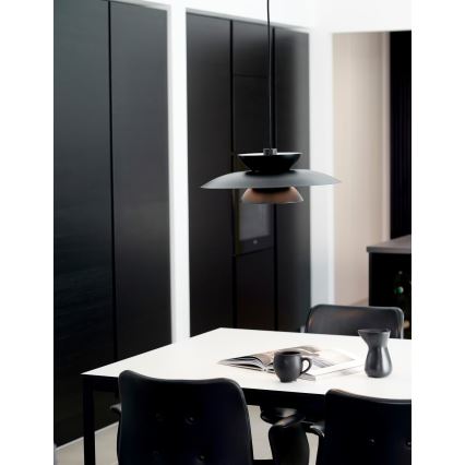 Nordlux - Pakabinamas sietynas CARMEN 1xE27/40W/230V juoda