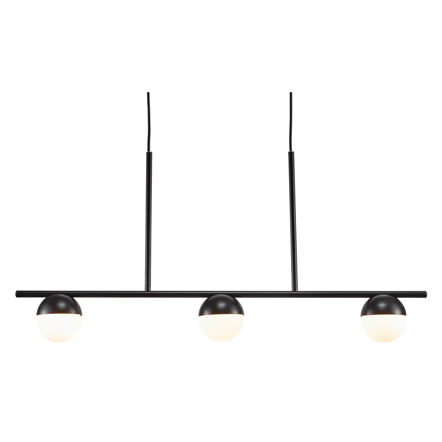 Nordlux - Pakabinamas sietynas CONTINA 3xG9/5W/230V juoda