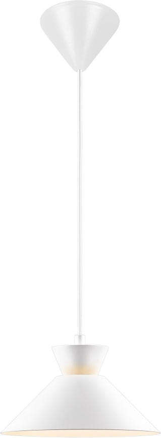 Nordlux - Pakabinamas sietynas DIAL 1xE27/40W/230V diametras 25 cm balta