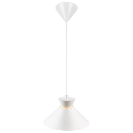 Nordlux - Pakabinamas sietynas DIAL 1xE27/40W/230V diametras 25 cm balta