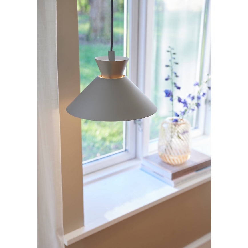 Nordlux - Pakabinamas sietynas DIAL 1xE27/40W/230V diametras 25 cm pilka
