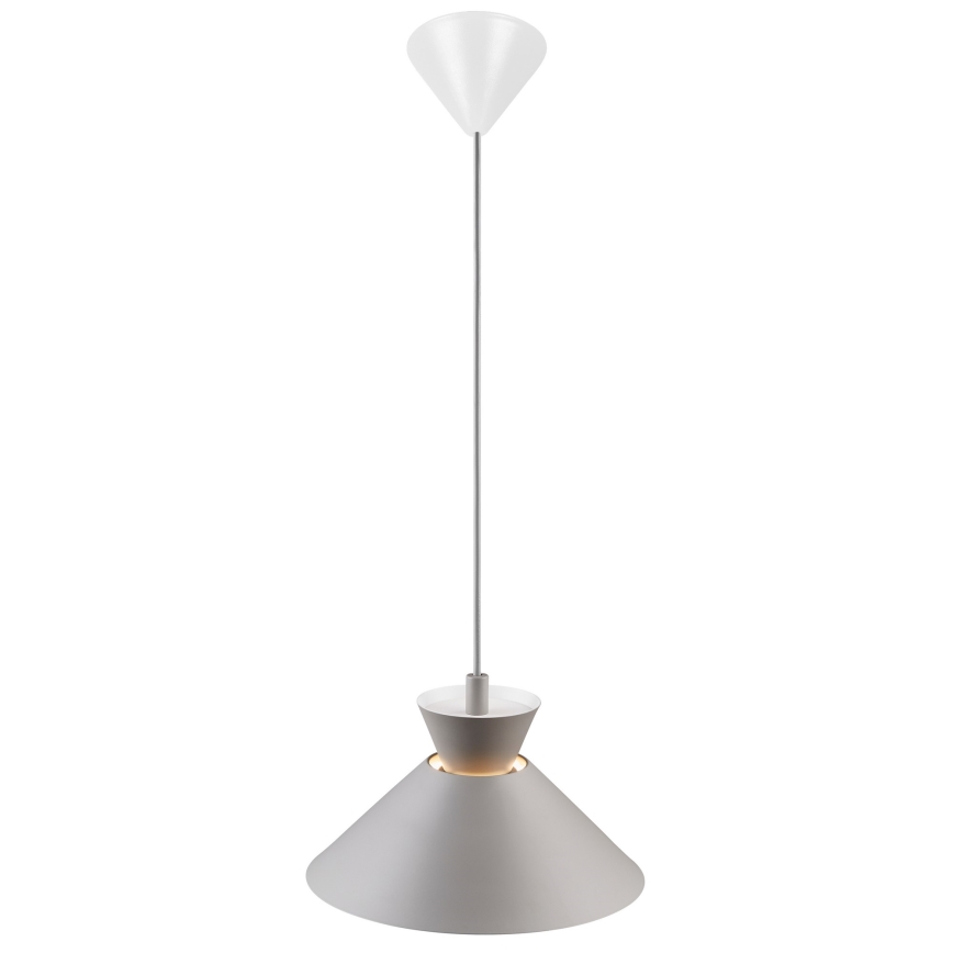 Nordlux - Pakabinamas sietynas DIAL 1xE27/40W/230V diametras 25 cm pilka
