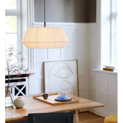 Nordlux - Pakabinamas sietynas DICTE 1xE27/60W/230V diametras 53 cm balta