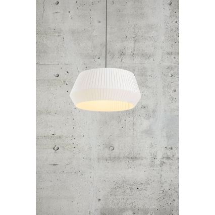 Nordlux - Pakabinamas sietynas DICTE 1xE27/60W/230V diametras 53 cm balta