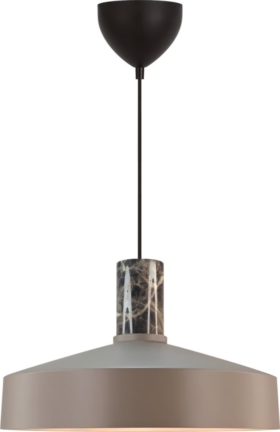 Nordlux - Pakabinamas sietynas ELVAS 1xE27/60W/230V diametras 37,5 cm ruda