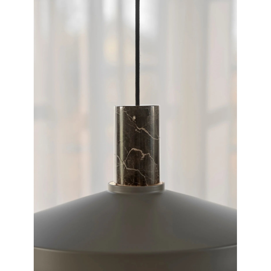 Nordlux - Pakabinamas sietynas ELVAS 1xE27/60W/230V diametras 37,5 cm ruda