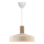 Nordlux - Pakabinamas sietynas ELVAS 1xE27/60W/230V diametras 37,5 cm smėlio spalva