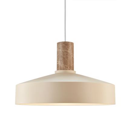 Nordlux - Pakabinamas sietynas ELVAS 1xE27/60W/230V diametras 37,5 cm smėlio spalva