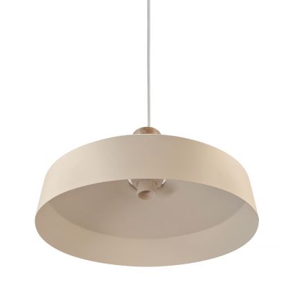 Nordlux - Pakabinamas sietynas ELVAS 1xE27/60W/230V diametras 37,5 cm smėlio spalva