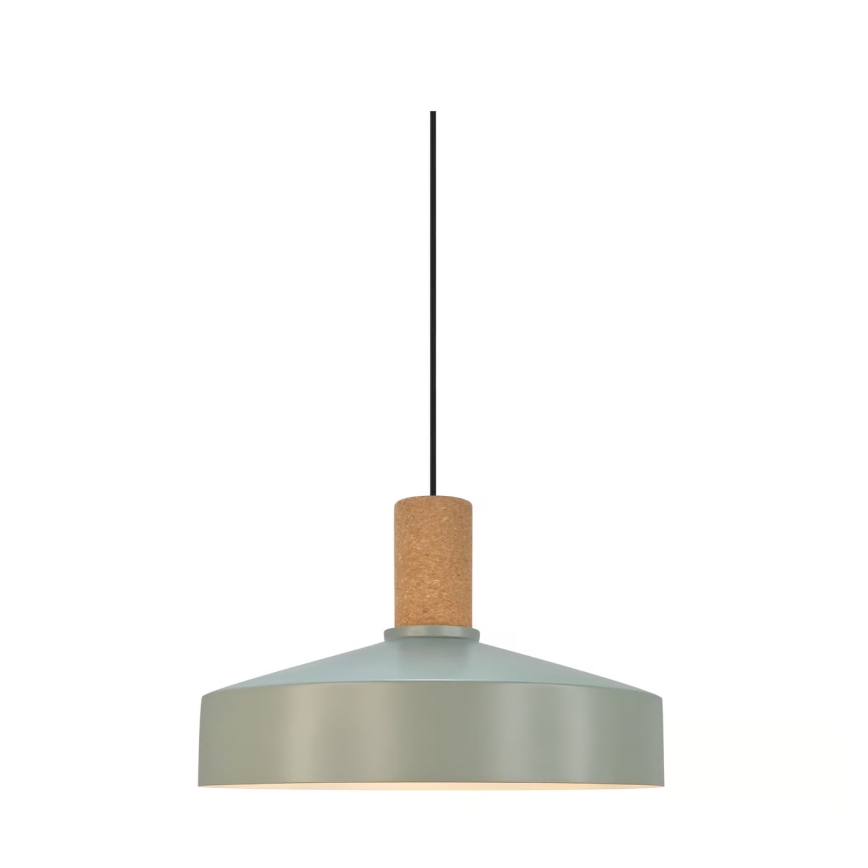 Nordlux - Pakabinamas sietynas ELVAS 1xE27/60W/230V diametras 37,5 cm žalia