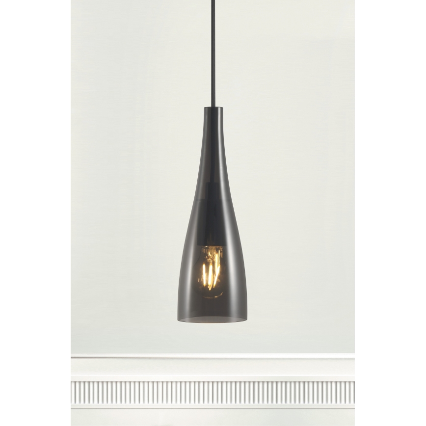 Nordlux - Pakabinamas sietynas EMBLA 1xE27/40W/230V juoda