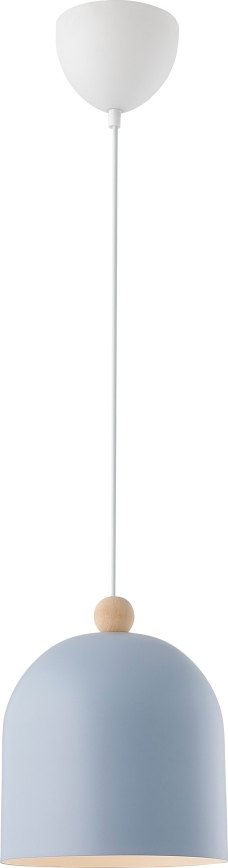 Nordlux - Pakabinamas sietynas GASTON 1xE27/40W/230V mėlyna/balta