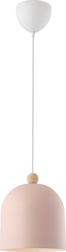Nordlux - Pakabinamas sietynas GASTON 1xE27/40W/230V rausva/balta