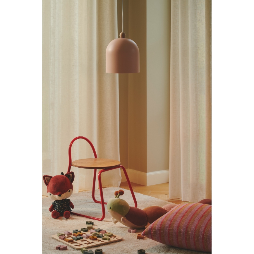 Nordlux - Pakabinamas sietynas GASTON 1xE27/40W/230V rausva/balta