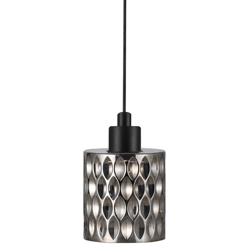 Nordlux - Pakabinamas sietynas HOLLYWOOD 1xE27/60W/230V dūminis