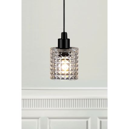 Nordlux - Pakabinamas sietynas HOLLYWOOD 1xE27/60W/230V permatoma