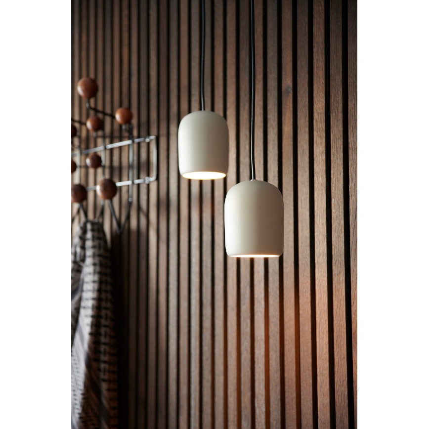 Nordlux - Pakabinamas sietynas NOTTI 1xE27/25W/230V pilka