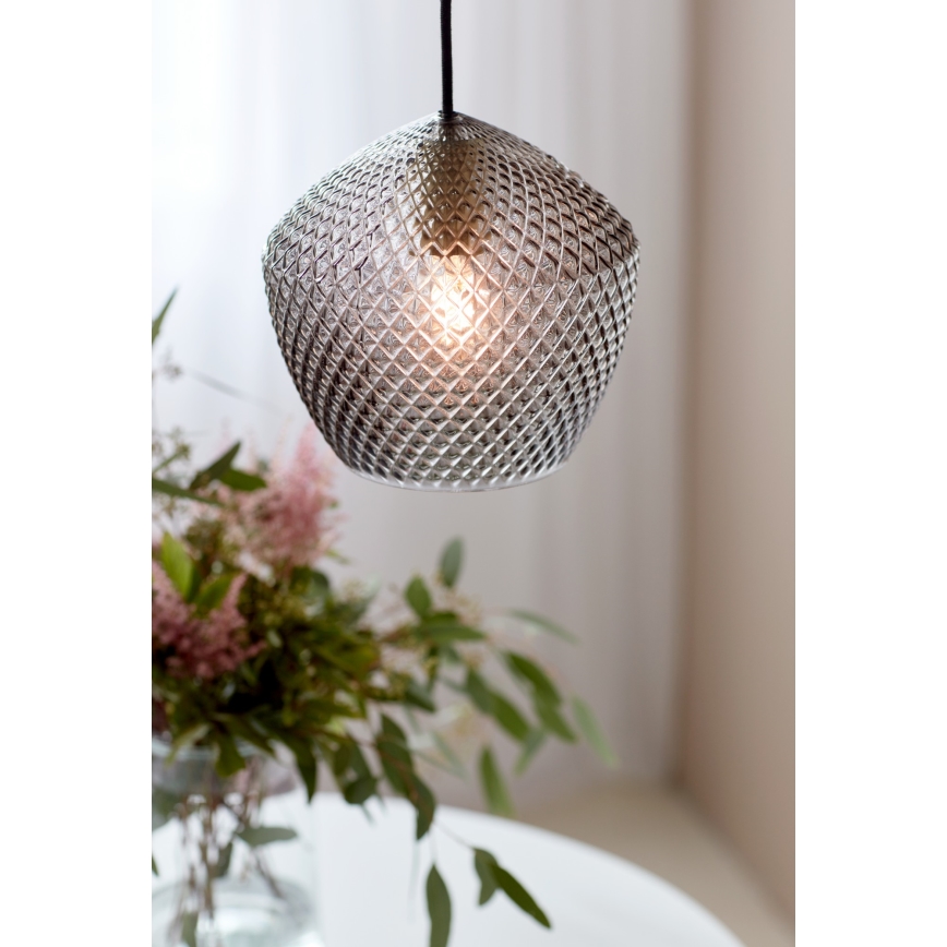 Nordlux - Pakabinamas sietynas ORBIFORM 1xE27/40W/230V juoda/pilka