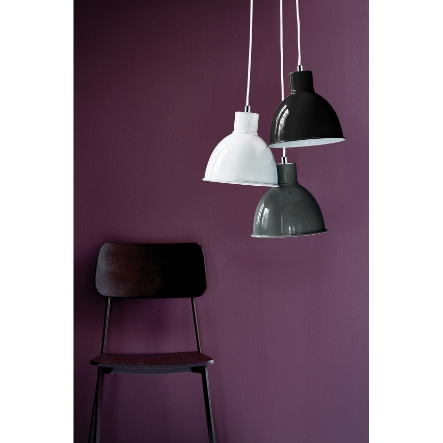 Nordlux - Pakabinamas sietynas POP 1xE27/40W/230V antracitas