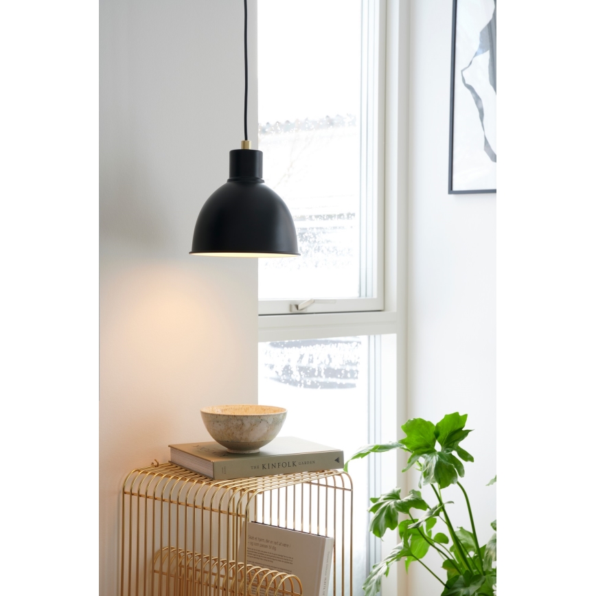 Nordlux - Pakabinamas sietynas POP 1xE27/40W/230V juoda/auksas