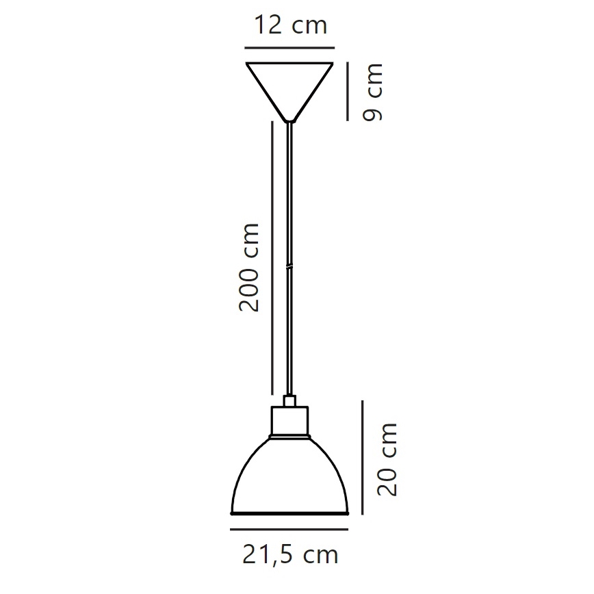 Nordlux - Pakabinamas sietynas POP 1xE27/40W/230V smėlio spalva