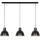 Nordlux - Pakabinamas sietynas POP 3xE27/40W/230V juoda/auksas