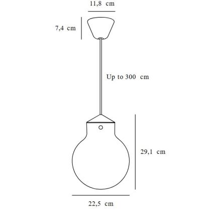 Nordlux - Pakabinamas sietynas RAITO 1xE27/25W/230V žalvaris/balta