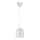 Nordlux - Pakabinamas šviestuvas ant laido ANGLE 1xE27/25W/230V baltas