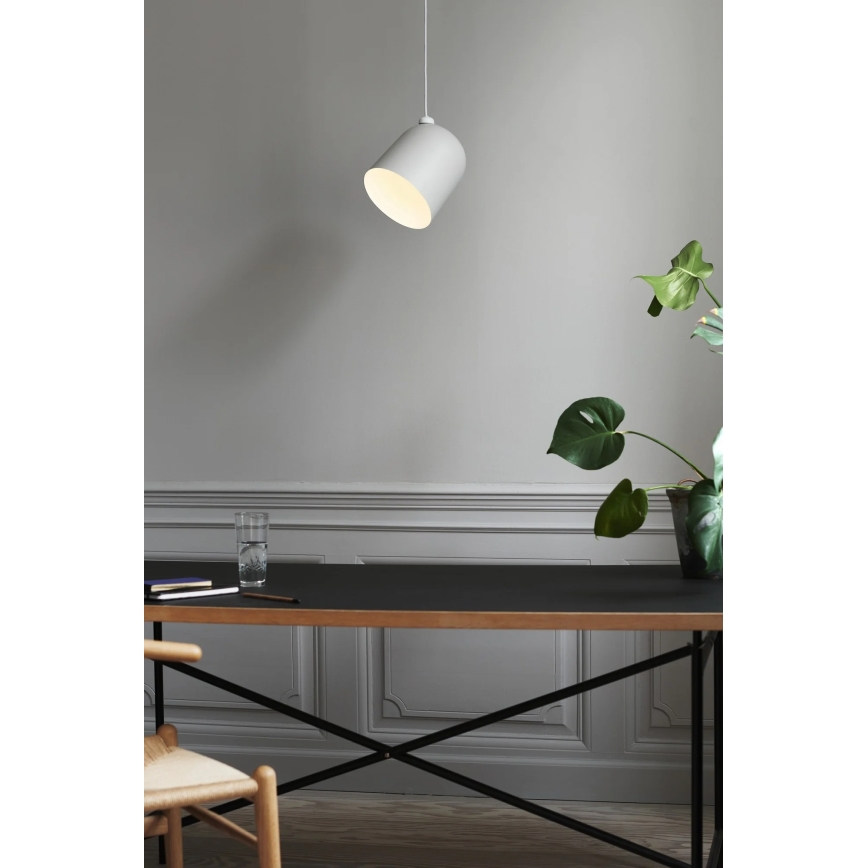 Nordlux - Pakabinamas šviestuvas ant laido ANGLE 1xE27/25W/230V baltas