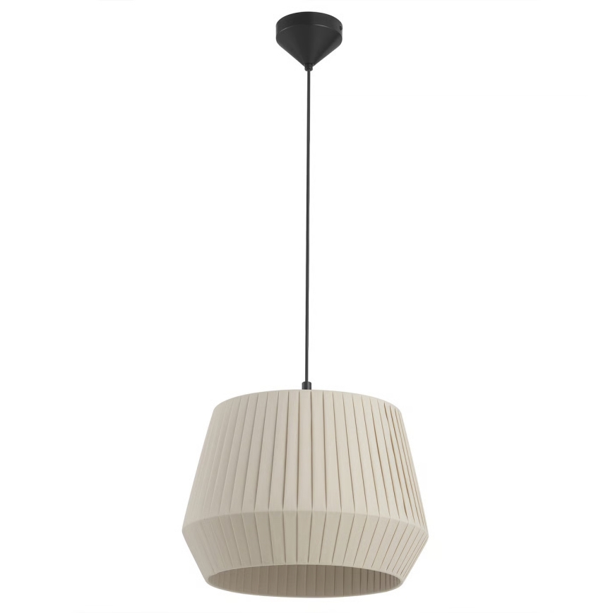 Nordlux - Pakabinamas šviestuvas ant laido DICTE 1xE27/60W/230V Ø 40 cm smėlio spalvos