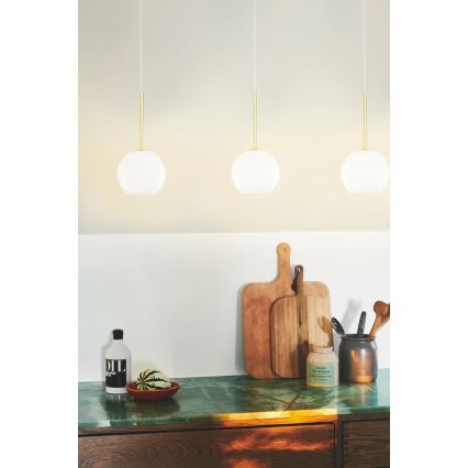 Nordlux - Pakabinamas šviestuvas ant laido FRANCA 1xE14/40W/230V baltas