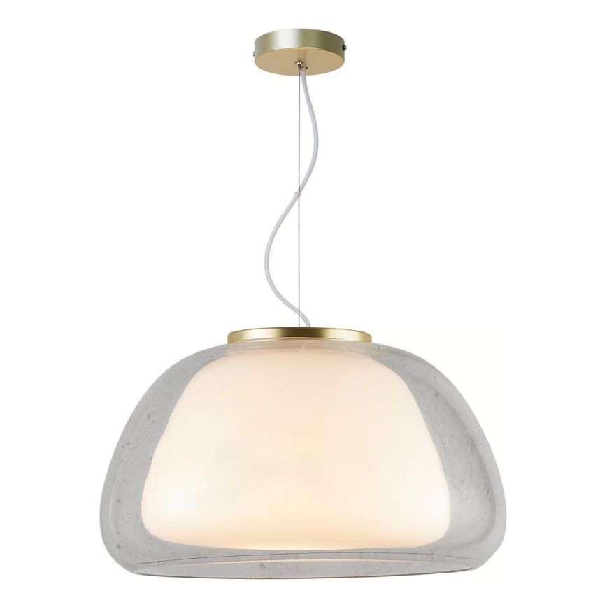 Nordlux - Pakabinamas šviestuvas ant laido JELLY 1xE27/40W/230V balta/skaidri